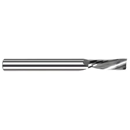 Harvey Tool 1/16 Cutter dia. x 1/4 in. Length of Cut Carbide Square Downcut End Mill for Plastic, 1 Flute 855862